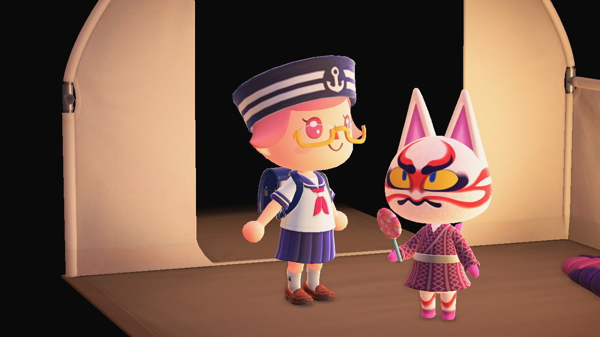ニンテンドースイッチ あつまれどうぶつの森 キャンプ場 40回目の画像
