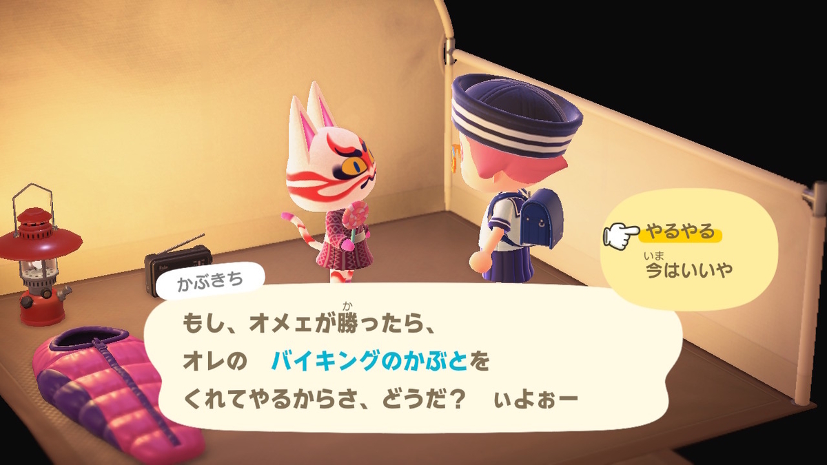 ニンテンドースイッチ あつまれどうぶつの森 キャンプ場 40回目の画像