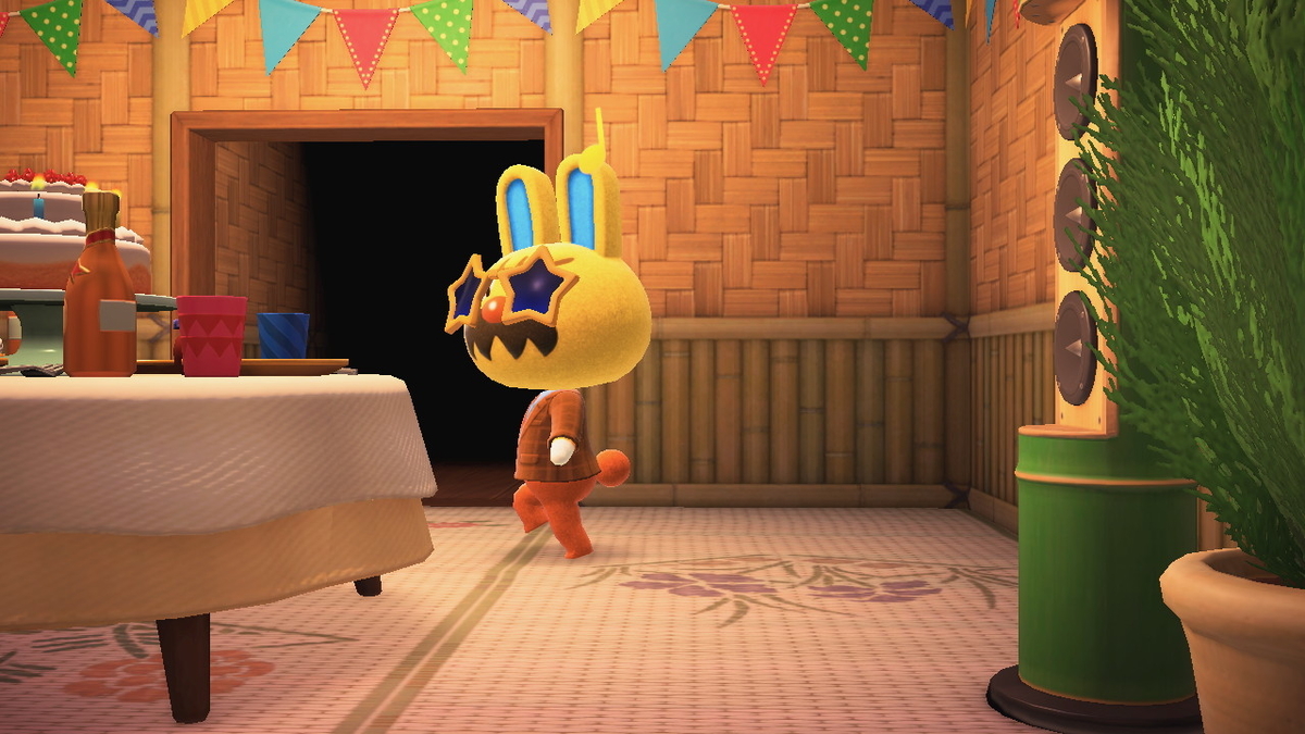 ニンテンドースイッチ あつまれどうぶつの森 Ver.2.0.5 タンタンの誕生日を祝う!!の画像