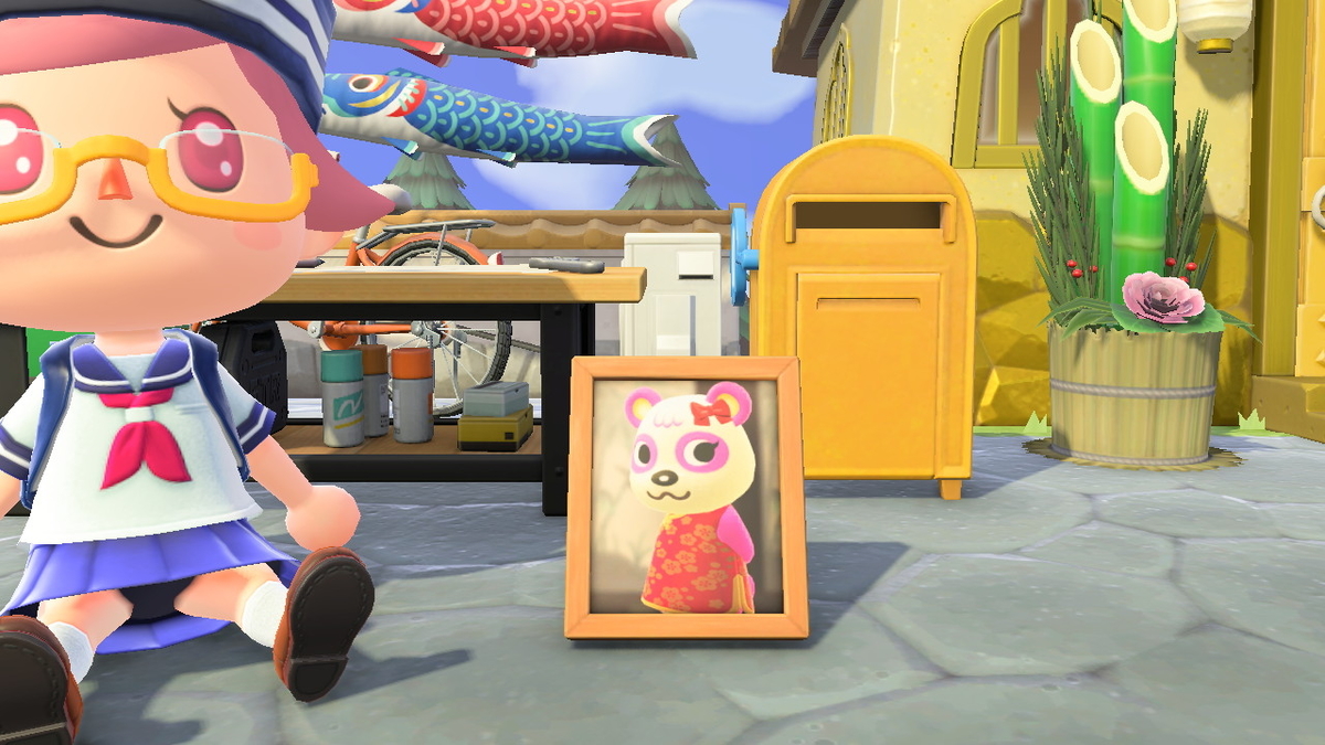 ニンテンドースイッチ あつまれどうぶつの森 Ver.2.0.5 タンタンの誕生日を祝う!!の画像