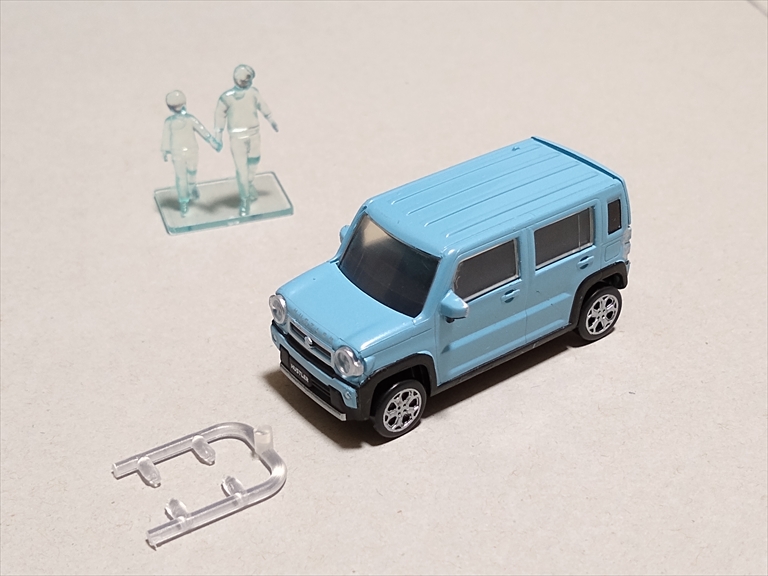 （レビュー）スタンド・ストーンズ 1/64PLUS スズキ ハスラーの画像