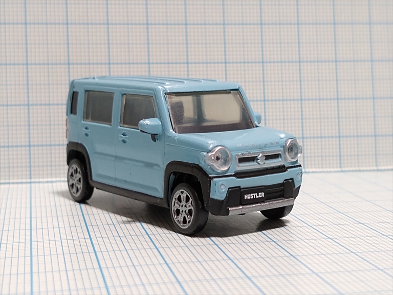 （レビュー）スタンド・ストーンズ 1/64PLUS スズキ ハスラーの画像