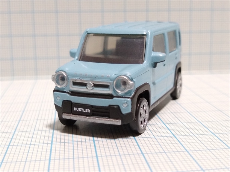 （レビュー）スタンド・ストーンズ 1/64PLUS スズキ ハスラーの画像