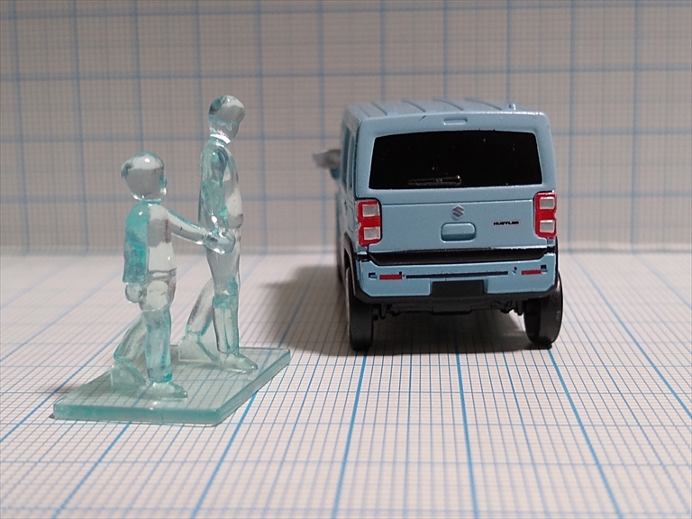 （レビュー）スタンド・ストーンズ 1/64PLUS スズキ ハスラーの画像