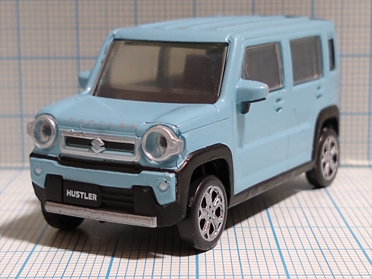 （レビュー）スタンド・ストーンズ 1/64PLUS スズキ ハスラーの画像