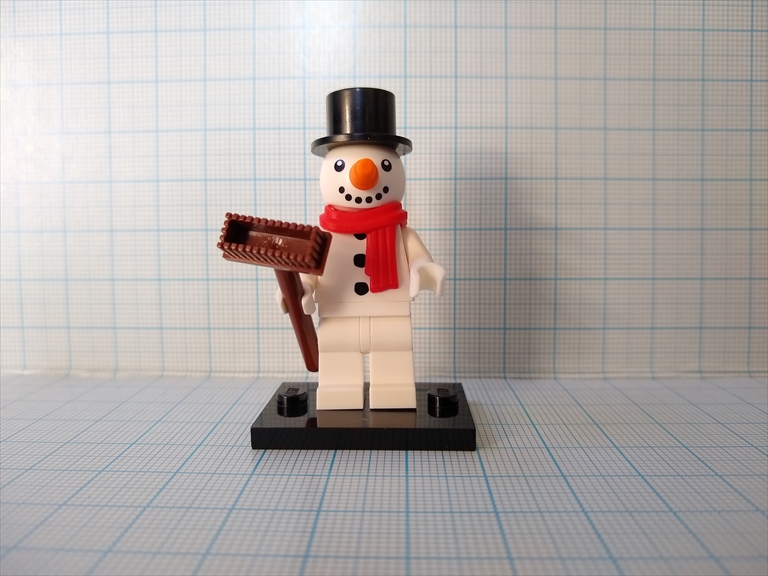 レゴ ミニフィギュア シリーズ23 スノーマン（レビュー）の画像