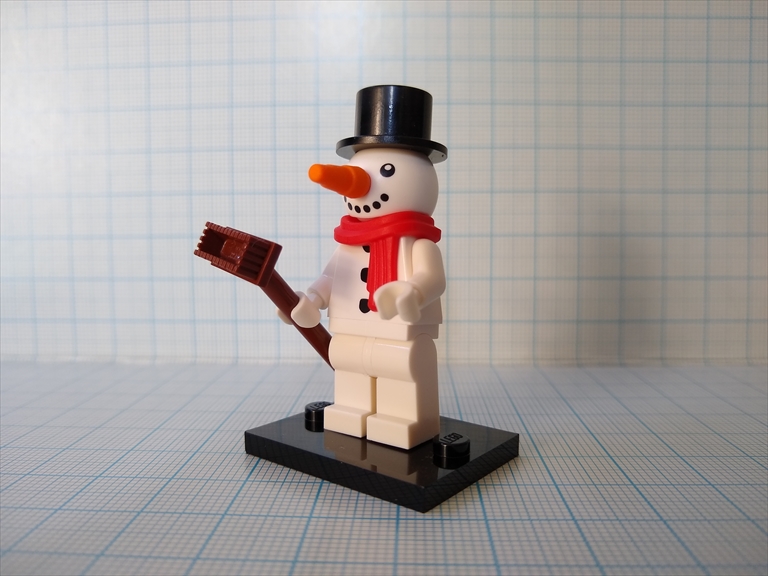 レゴ ミニフィギュア シリーズ23 スノーマン（レビュー）の画像