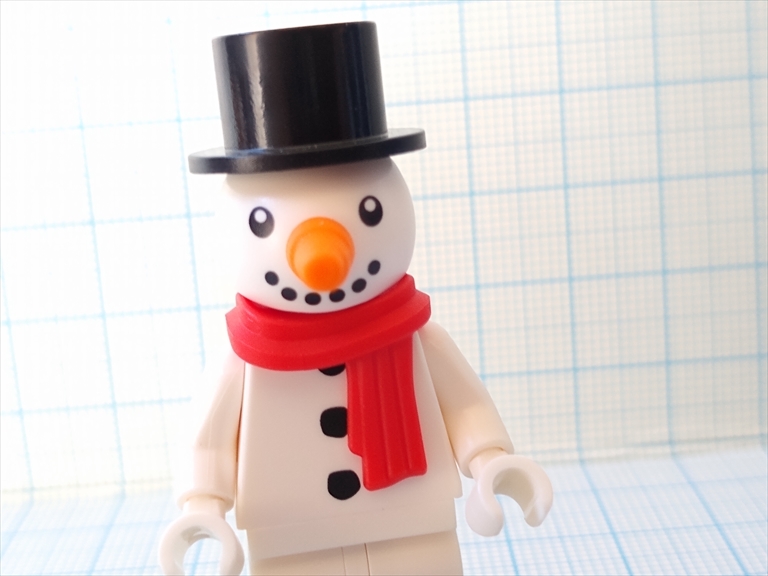 レゴ ミニフィギュア シリーズ23 スノーマン（レビュー）の画像