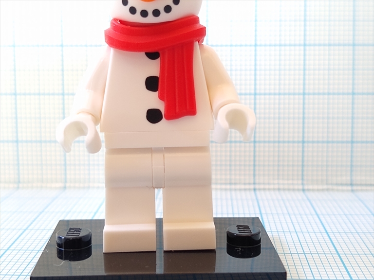 レゴ ミニフィギュア シリーズ23 スノーマン（レビュー）の画像