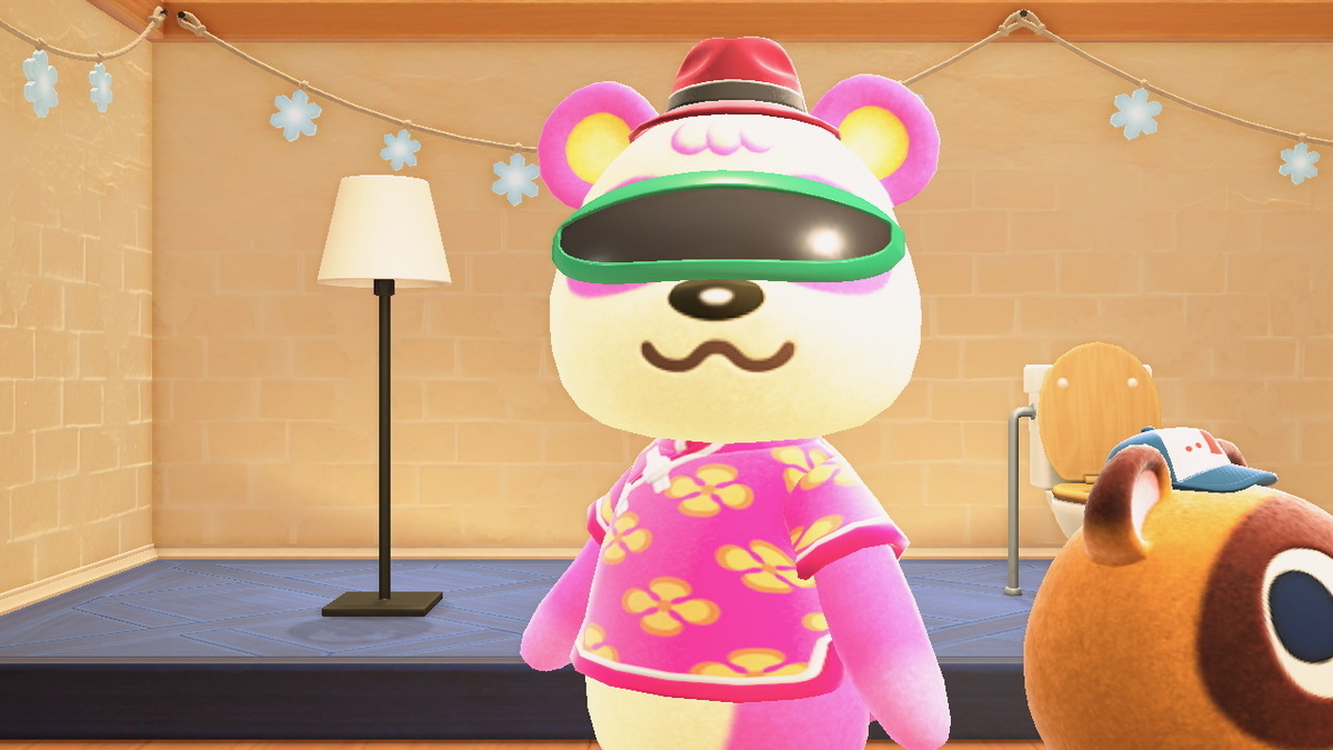 あつまれ どうぶつの森 ver.2.0.6 サイバーパンダ2077の画像