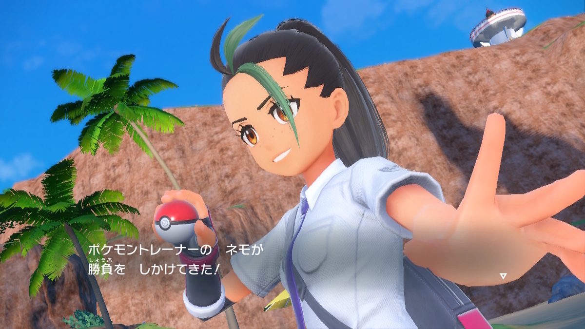 ニンテンドースイッチ ポケットモンスターバイオレット バトルのお話し！！の画像