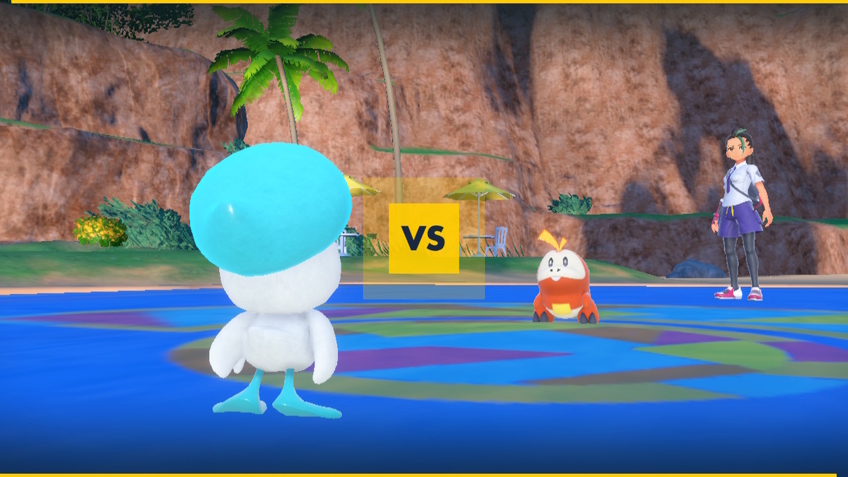 ニンテンドースイッチ ポケットモンスターバイオレット バトルのお話し！！の画像