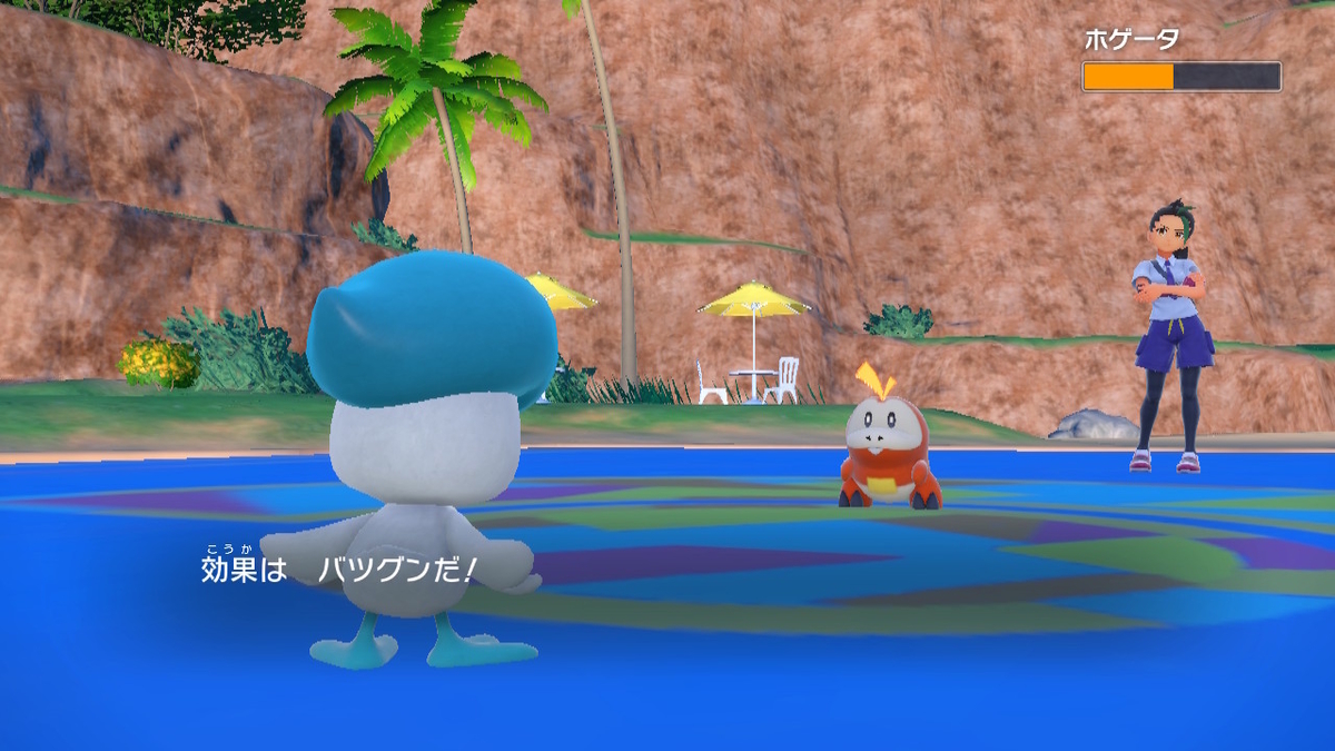 ニンテンドースイッチ ポケットモンスターバイオレット バトルのお話し！！の画像