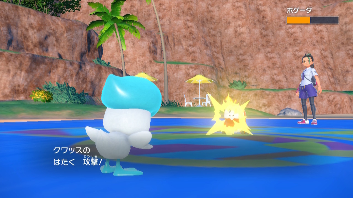 ニンテンドースイッチ ポケットモンスターバイオレット バトルのお話し！！の画像