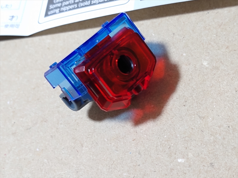 お土産で買ったクロスシルエットのガンダム【クリアカラー】組み立ててみました！！の画像