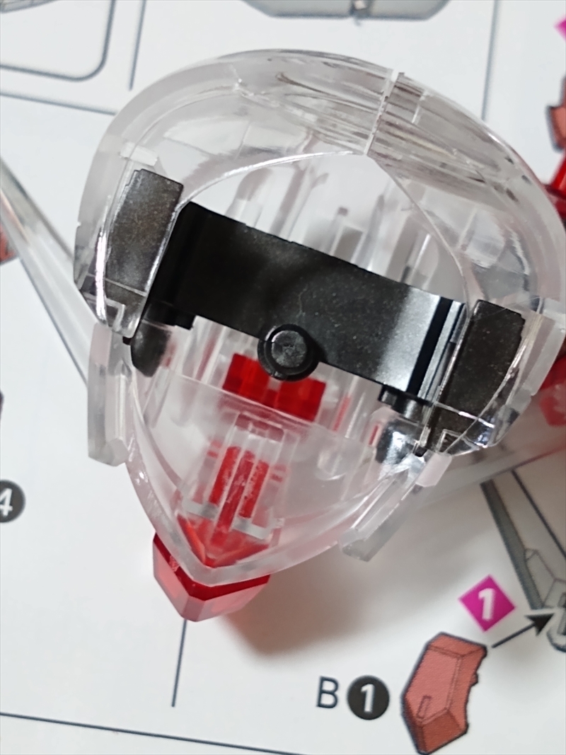 お土産で買ったクロスシルエットのガンダム【クリアカラー】組み立ててみました！！の画像