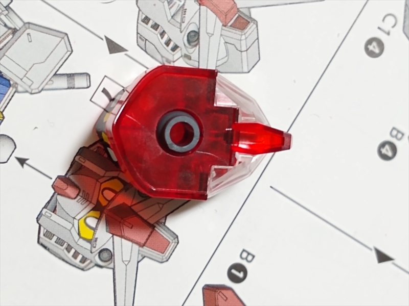 お土産で買ったクロスシルエットのガンダム【クリアカラー】組み立ててみました！！の画像