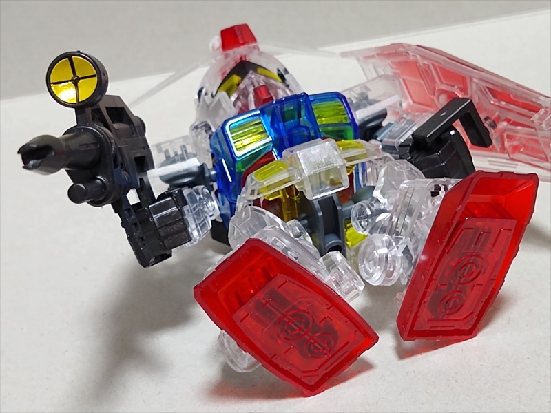(レビュー)SDガンダム クロスシルエット ガンダムベース限定 RX-78-2ガンダム【クリアカラー】の画像