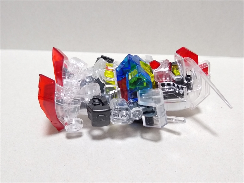 (レビュー)SDガンダム クロスシルエット ガンダムベース限定 RX-78-2ガンダム【クリアカラー】の画像
