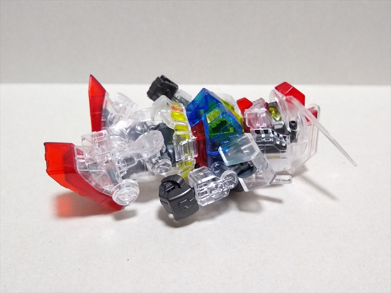 (レビュー)SDガンダム クロスシルエット ガンダムベース限定 RX-78-2ガンダム【クリアカラー】の画像