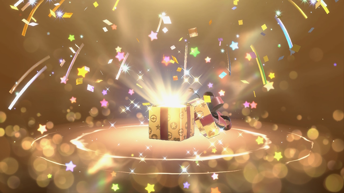 ふしぎなおくりものでテラピースこおり50個もらいましょう(*^^*)ポケットモンスタースカーレット・バイオレットの画像