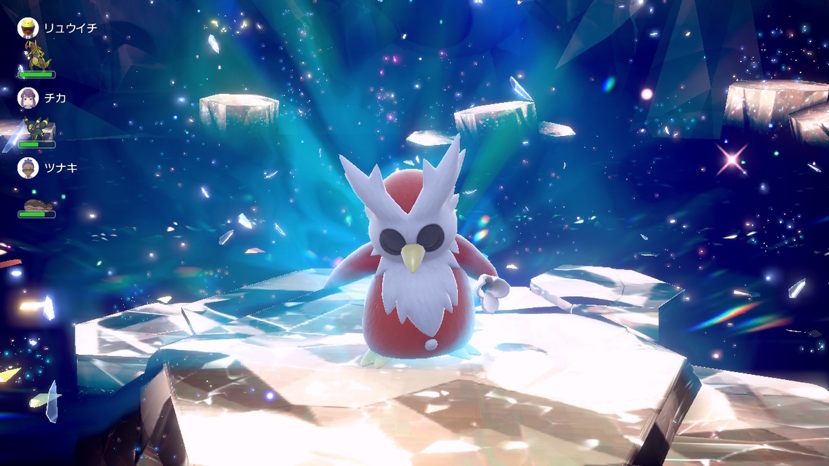 テラレイドバトル最強のリザードンの後のデリバードと言う謎のバトル・・・ポケットモンスタースカーレット・バイオレットの画像