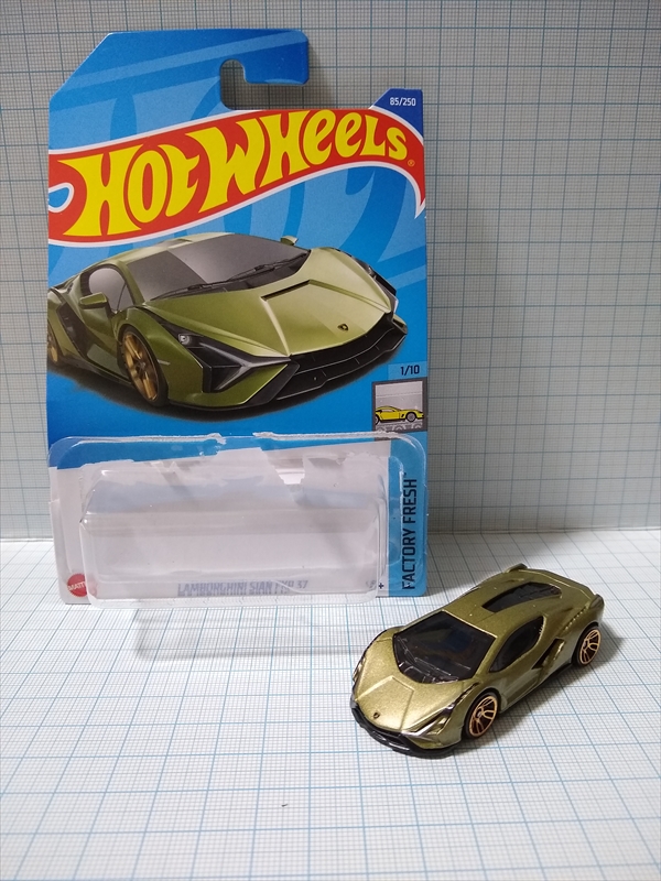 （レビュー）ホットウィール LAMBORGHINI SIÁN FKP 37の画像
