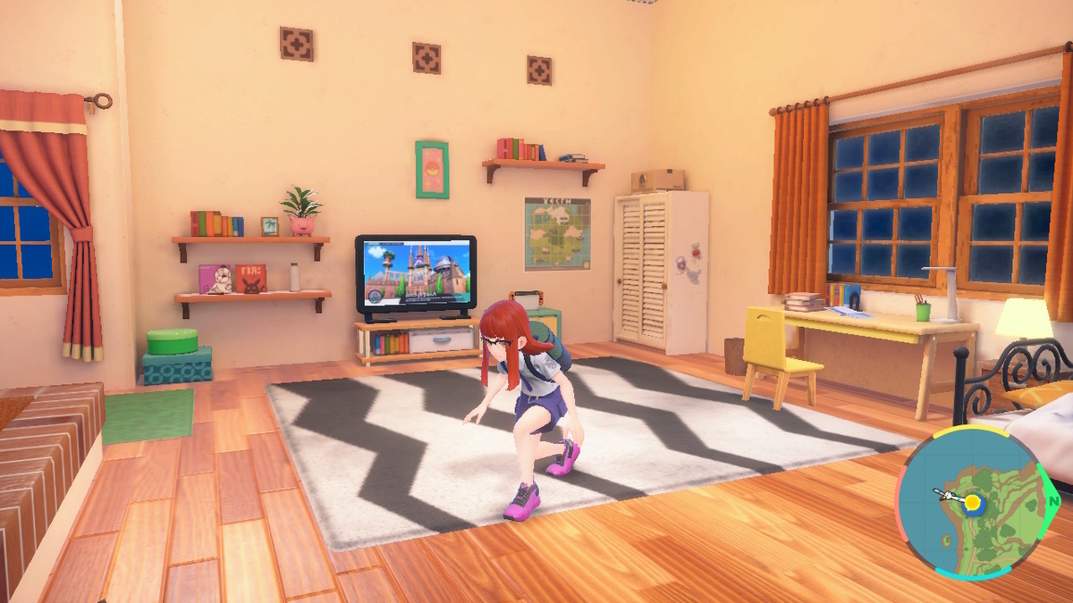 ポケモンsvでインクリングガール作ってみました!?の画像