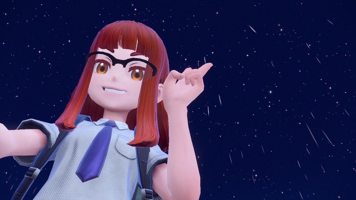 ポケモンsvでインクリングガール作ってみました!?の画像