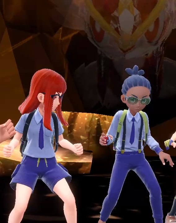 ポケモンsvでインクリングガール作ってみました!?の画像