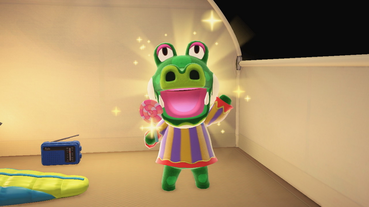 ニンテンドースイッチ あつまれどうぶつの森 キャンプ場 48回目の画像