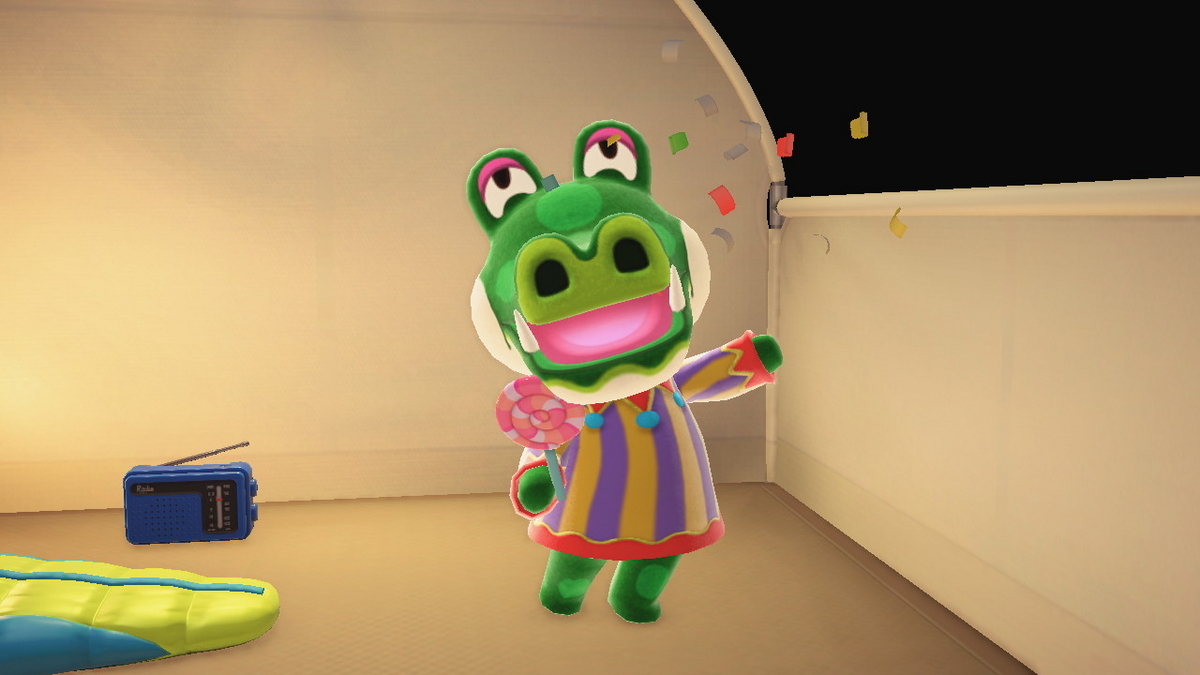 ニンテンドースイッチ あつまれどうぶつの森 キャンプ場 48回目の画像