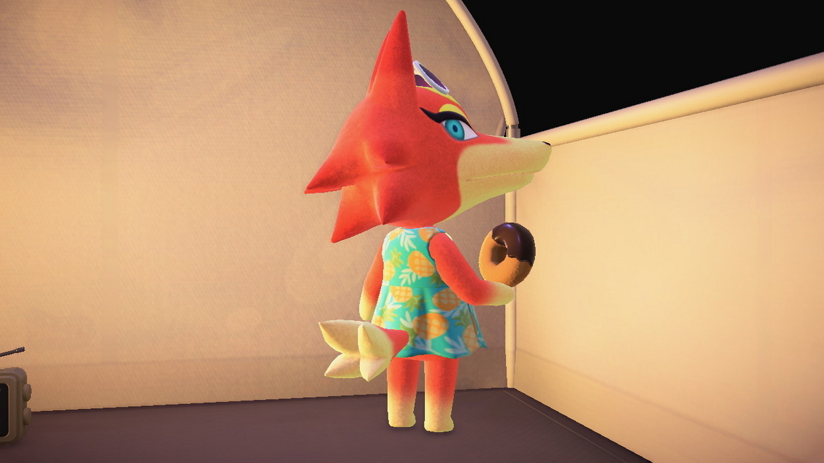 ニンテンドースイッチ あつまれどうぶつの森 キャンプ場 49回目の画像