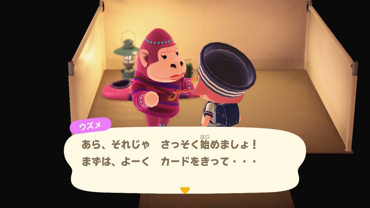 ニンテンドースイッチ あつまれどうぶつの森 キャンプ場 50回目の画像