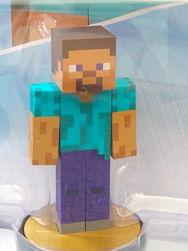 amiibo スティーブ（レビュー） - ぬーまいと工房（AtelierNoumite）