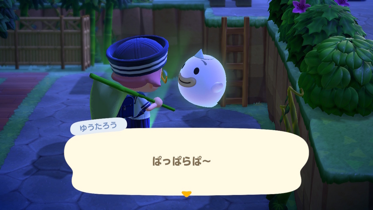 ニンテンドースイッチ あつまれ どうぶつの森 ver.2.0.6 ゆうたろうの画像