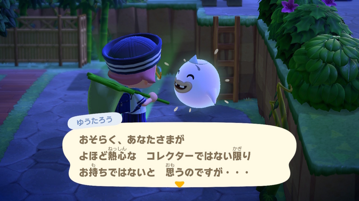 ニンテンドースイッチ あつまれ どうぶつの森 ver.2.0.6 ゆうたろうの画像