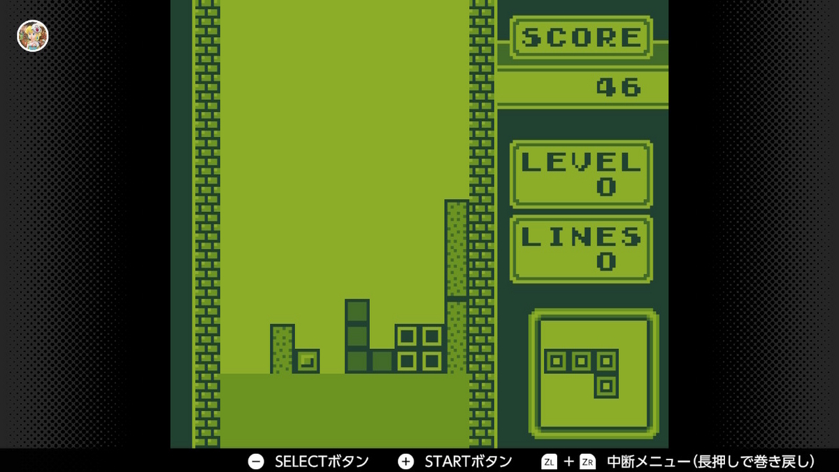 ゲームボーイ Nintendo Switch Online【テトリス】レビューの画像