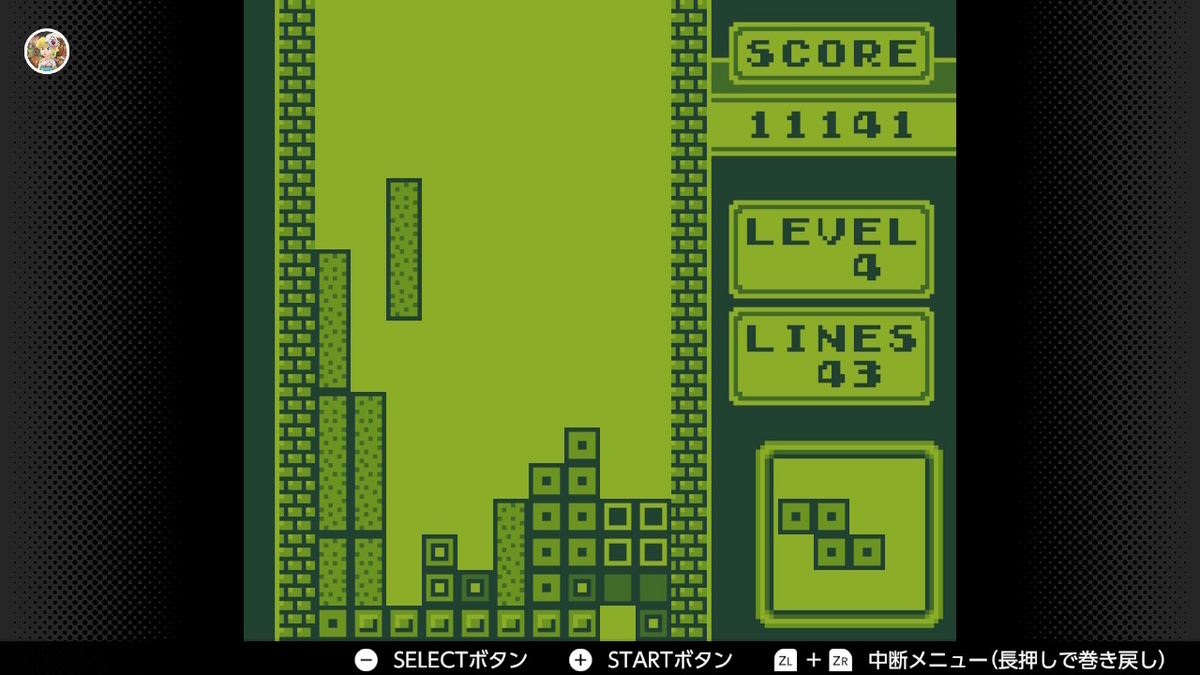 ゲームボーイ Nintendo Switch Online【テトリス】レビューの画像