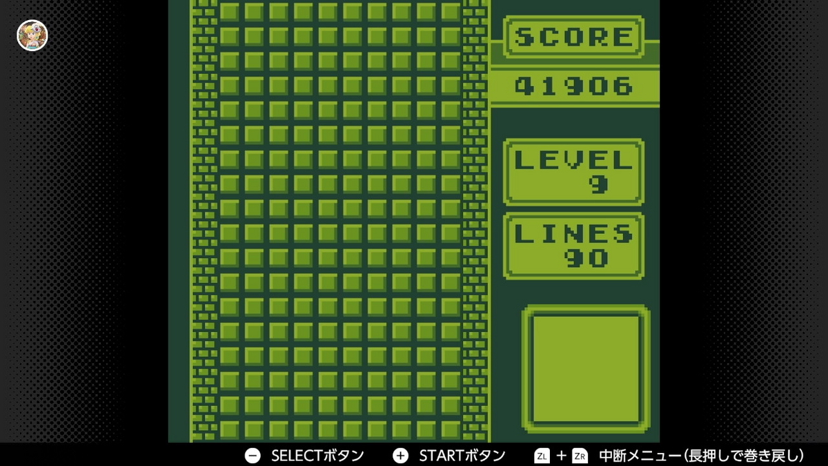 ゲームボーイ Nintendo Switch Online【テトリス】レビューの画像