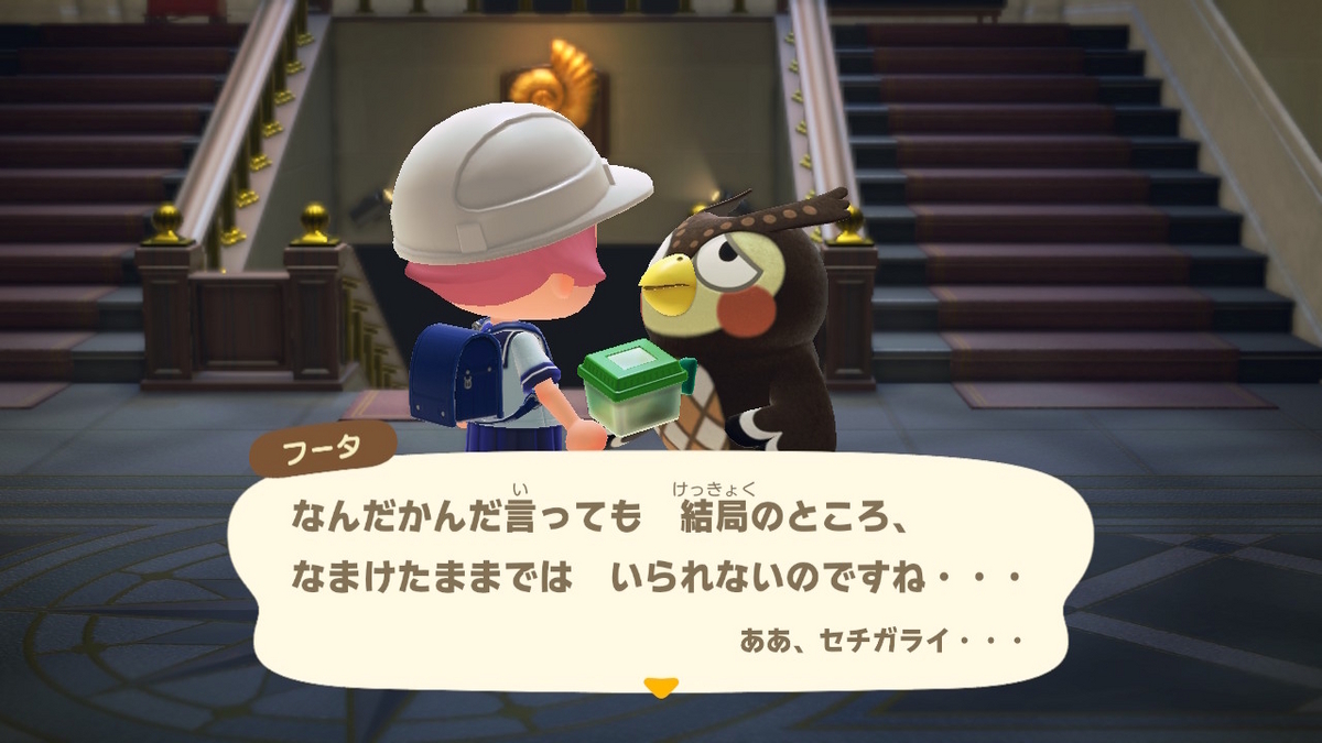 あつまれ どうぶつの森 ver.2.0.6 アリを捕まえていなかったです‥(;´∀｀)の画像