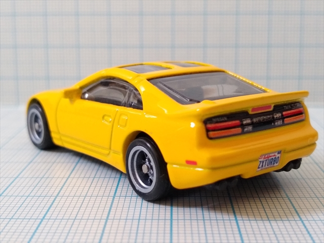 （レビュー）ホットウィールプレミアム NISSAN 300ZX TWIN TURBO【MODERN CLASSICS 1/5】の画像