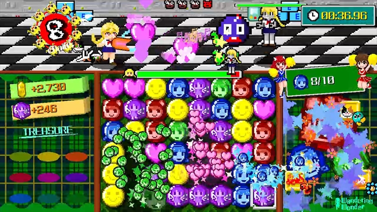 【パズルバトラー！みらい】10コンボしてみました！！の画像