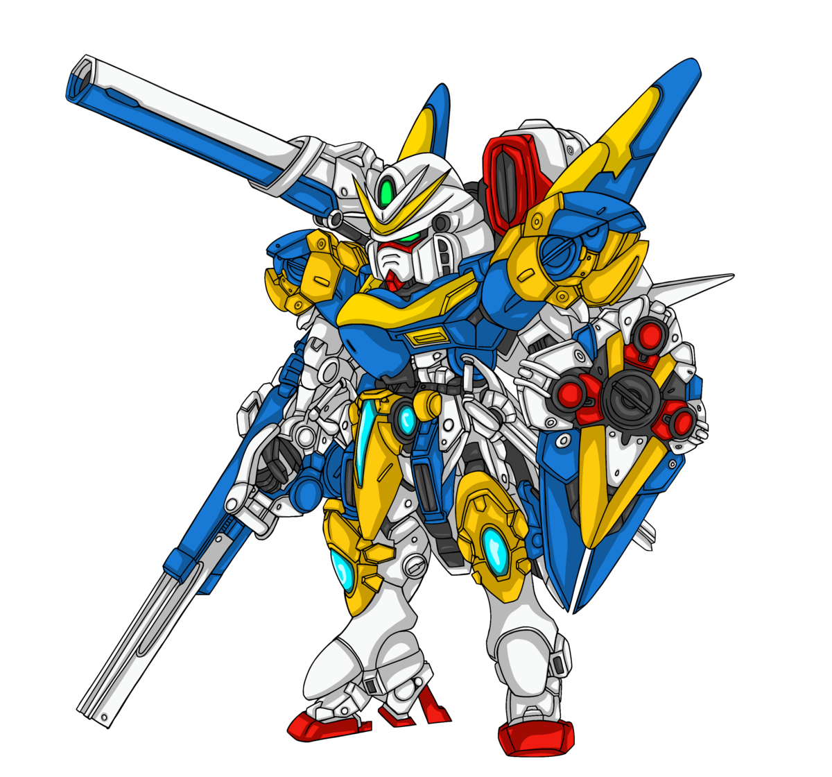 おえかき工房！色んなキャラクター編 8ページ（v2アサルトバスター