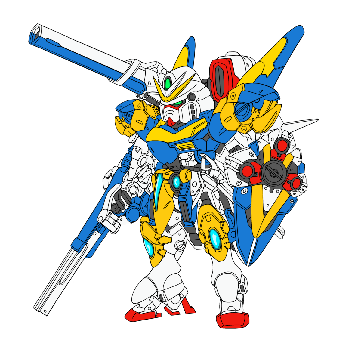 おえかき工房！色んなキャラクター編 8ページ（v2アサルトバスター