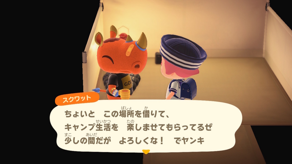 ニンテンドースイッチ あつまれどうぶつの森 キャンプ場 54回目の画像