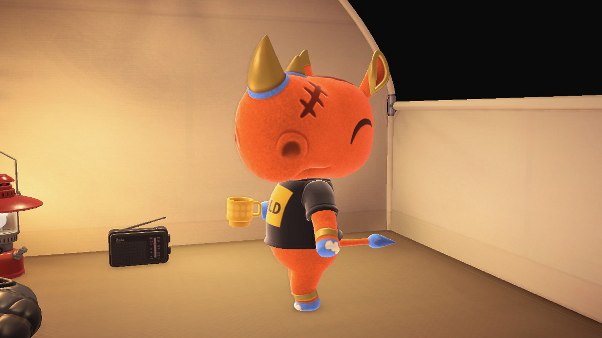 ニンテンドースイッチ あつまれどうぶつの森 キャンプ場 54回目の画像