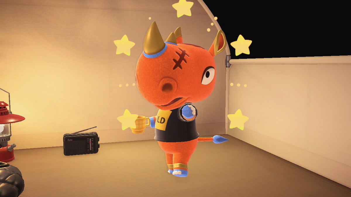ニンテンドースイッチ あつまれどうぶつの森 キャンプ場 54回目の画像