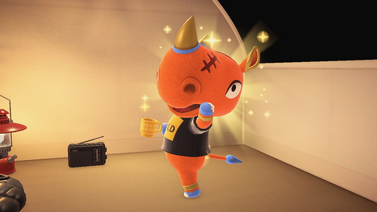 ニンテンドースイッチ あつまれどうぶつの森 キャンプ場 54回目の画像