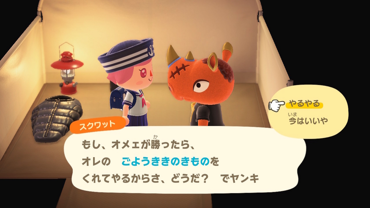 ニンテンドースイッチ あつまれどうぶつの森 キャンプ場 54回目の画像